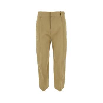 25 FW 보테가 베네타 크롭 스트레이트 레그 코튼 팬츠 771735V1YO0
