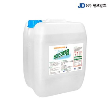 진로발효 바이오크린콜 20L 살균소독제 에탄올 알콜 75%