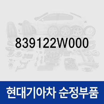 순정 도어 커튼 후크 창문 커텐 고리 (839122W000) 맥스크루즈/더 뉴, 싼타페 올뉴 (DM)/더 프라임 (DM)