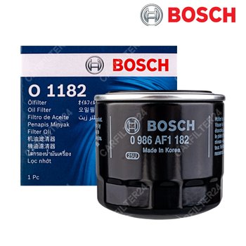 BOSCH 0986AF1182 순정품번 26300 3E010 보쉬 오일필터 O1182 (BOSCH 정품)