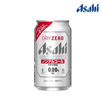 아사히 DRY ZERO 무알콜맥주 논알콜맥주 0.00 350ml 24캔