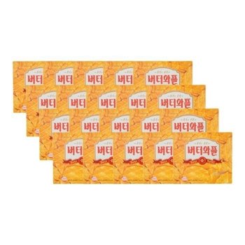 크라운제과 버터와플 316g 12봉지 x 20개