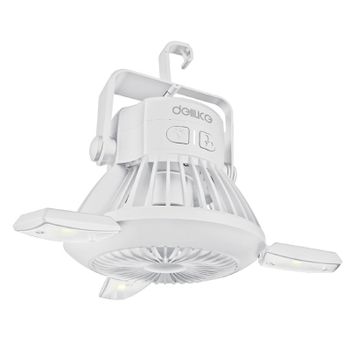 [ETV]델루체 선풍기/LED/캠핑용 DLF-CP75W[35330747]