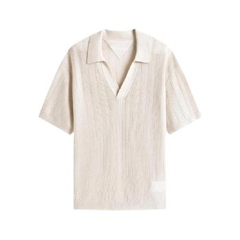 25 FW 타미힐피거 V넥 골지 탑 MW0MW41384 TP439333040