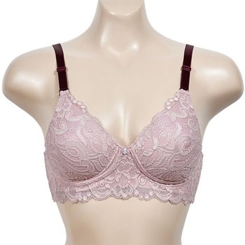 노와이어 포인트 끌로떼 풀컵 B컵브라 올레이스 여성 (WFH2ID2)