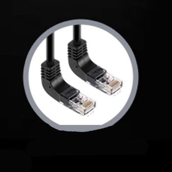 CAT.6 153KEC71 UTP 랜케이블 랜선 인터넷 랜선 1M 위쪽꺽임