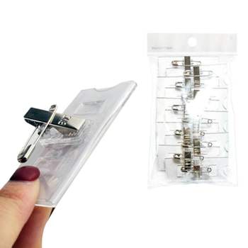 옷핀명찰 10개 미용실 스텝 헤어샵 알바 클립 백화점 매장 명찰