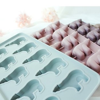 아도라 파스텔 실리콘 북극곰 얼음틀 10구