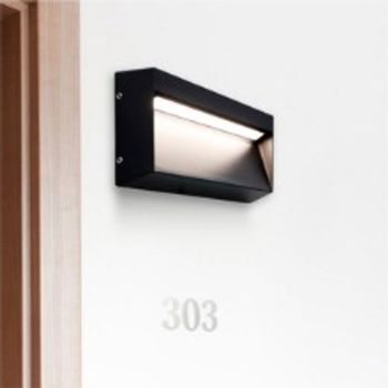 자재 LED 에코 케바 직사각 벽등 5W IP54 주백색 플리커