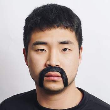 분장 파티수염 (7.왕서방 수염)