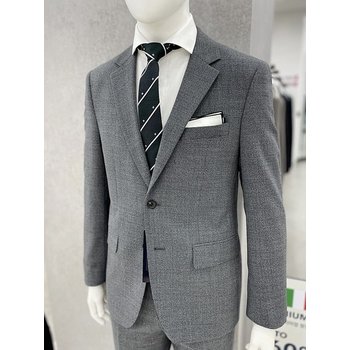 10만원대 여름정장 / 115사이즈 기본핏 차콜 미니체크 정장 양복 세트 / 면접 예복 혼주 정장_JK