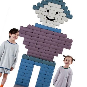 헤이즐 빅블록 A세트 48Pcs 어린이집 만들기 빅블록쌓