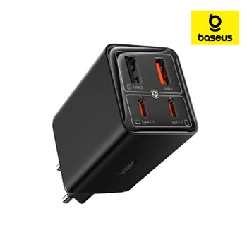 [1+1]  베이스어스 고속충전기 65W GaN6 Pro 2C+2U 4포트 멀티 충전기