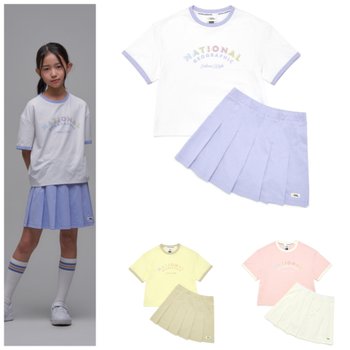 [신세계백화점]키즈 여아 소로나 반팔/스커트 세트 WHITE K242GPB010 (정상가 99,000원)