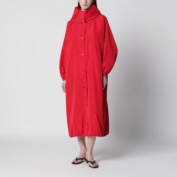 [해외] Rohe Red oversize coat in silk blend fabric 419-10-168PL/XM_ROHE-600_323-XS Red  [관부