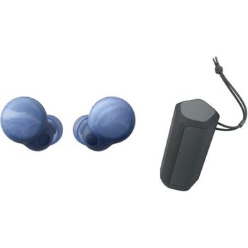 [해외] 소니 이어폰 WF LS900N 어스 블루 무선 스피커 SRS XE200 블랙 세트 278815