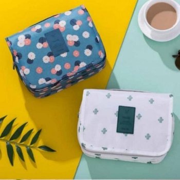 여행용파우치 여행용다용도파우치(플라워블루) (47wqG)