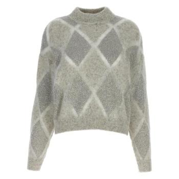 26 SS 브루넬로 쿠치넬리 체크 니트 점퍼 CXL37 MCM518804