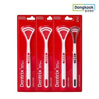 동국제약 덴트릭스 혀클리너 플러스 2개입 X 3개