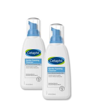 [해외직구] Cetaphil 세타필 젠틀 포밍 페이셜 클렌저 민감성 모든 피부용 236ml 2팩