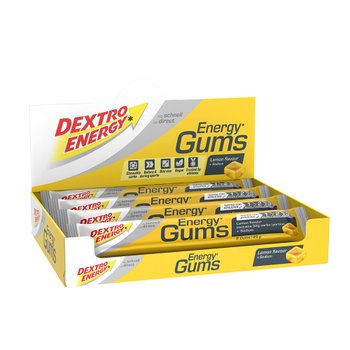 [해외] DEXTRO 덱스트로 에너지 껌 레몬 6입 45g 8팩 Energy Gum