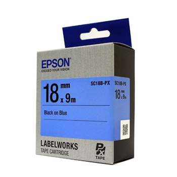 엡손 JF65YV90 라벨테이프 SC18B-PX/파랑 (1개)
