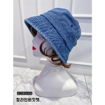 [이쁜] 청라인 벙거지 버킷햇 모자 (9977584A)
