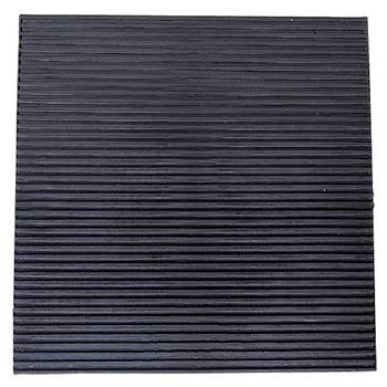 300X300X50(BKM-M7) 일신R-P사각방진고무 1EA 골판50T (BKM-M7)