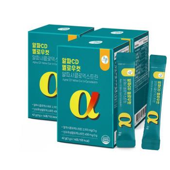 올바른 알파CD 옐로우컷 알파시클로덱스트린 14포X3박스 (S46613352)