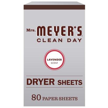 [해외직구] Mrs. Meyers Clean Day 미세스메이어스클린데이 건조기 시트 라벤더향 80개입