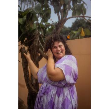 [해외] 오세이 두로 미디 원피스 Osei Duro Sampa 드레스 인 에오스트레