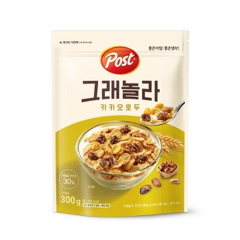 동서 포스트 그래놀라 카카오호두 씨리얼 300g