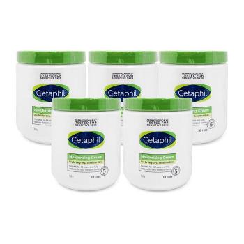 세타필 모이스춰라이징 크림 무향 550g 대용량 5통 Ss (S21012330)