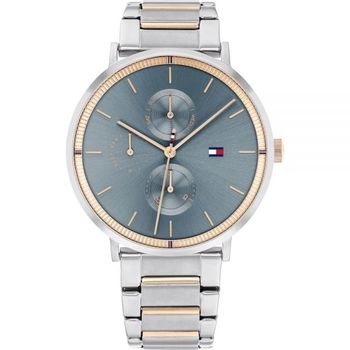 [해외] 영국 타미힐피거 시계 Tommy Hilfiger Women`s Multi Dial Quartz Watch Jenna with Stainless S