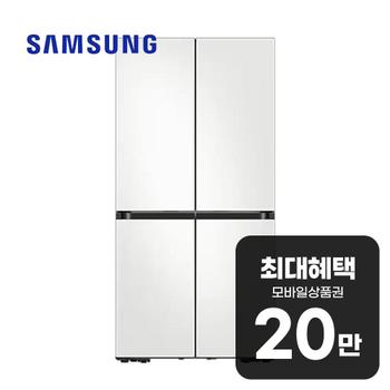 삼성 비스포크 AI 하이브리드 4도어 키친핏 냉장고 637L RM70F64R1A 렌탈 60개월 월 74400원