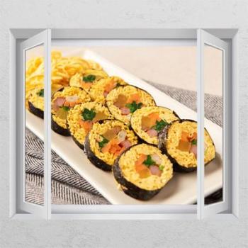 꾸밈 아트박스/꾸밈 pd230-키토김밥_창문그림액자