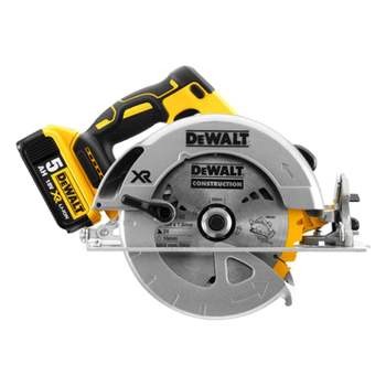 소모품 DEWALT 충전원형톱(BL)_DCS570P2-KR 18V/5.0Ah/7 1/