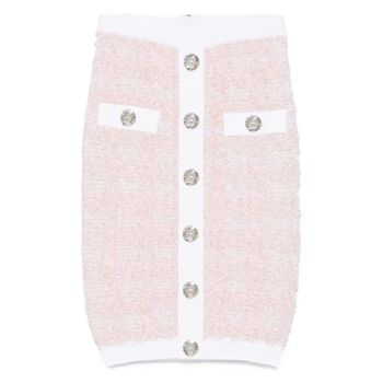 발망 트위드 펜슬 스커트 핑크 FF1LC016 KI72 OIN 138279739