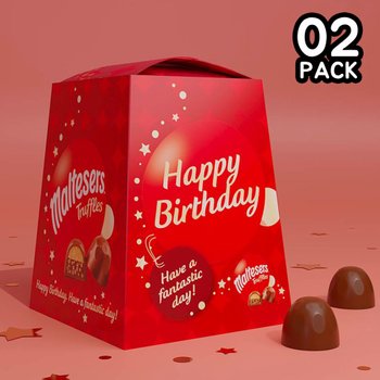 [해외] Maltesers 몰티져스 트러플 해피 버쓰데이 박스 200g 2개