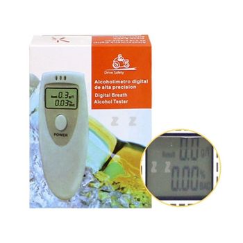 휴대용 음주 측정기 알콜농도 측정기 (약4.8x9.5cm)