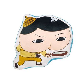 라인프린트 쿠션2 엉덩이탐정 1P 쇼파 의자 거실 베개