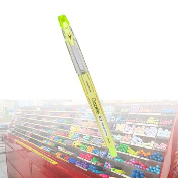 볼펜 고급 멀티펜 가젤 펜 1다스 브라이트옐로우 필기구사이트