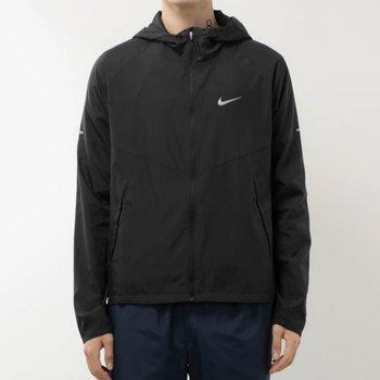 [해외] 나이키 바람막이 리펠 마일러 러닝 후드 자켓 블랙 남성 트랙 탑 DD4747-010