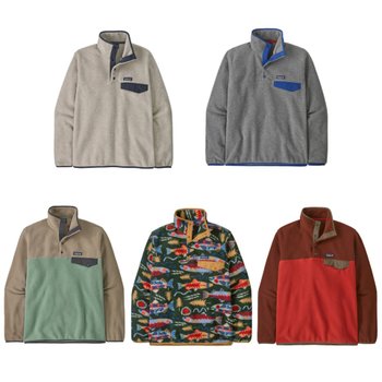 [파타고니아코리아] ( 25551Q7)  2025년 FW 멘즈 라이트웨이트 신칠라 스냅-티 풀오버