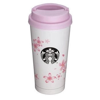 대만 <b>스타벅스</b> 엘마 플로팅 블라썸 <b>텀블러</b> 473ml <b>2021</b> 스프링 한정판 MD