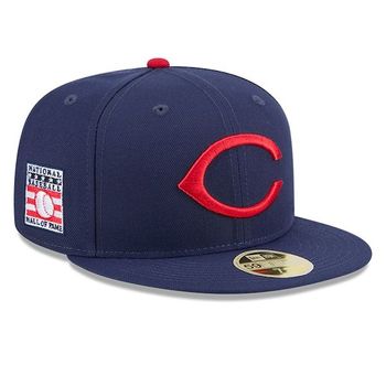 [해외] 뉴에라 모자 MLB [신시내티 레즈] Baseball Hall of Fame 59FIFTY Fitted Hat - Navy 119