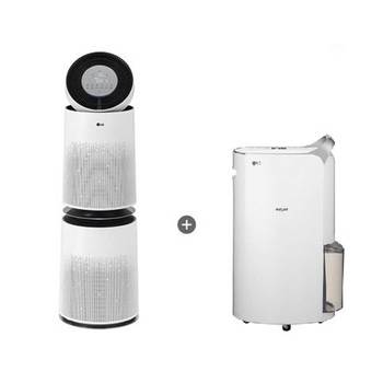 LG 공기청정기 + 제습기 AS285DWWD+DQ205PSVA 무료배송
