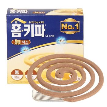 홈키파 모기향 10P 모기약 모기향 홈매트 살충제 방충제