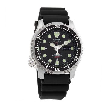 [해외] 시티즌 프로마스터 Sea 오토매틱 블랙다이얼 검판 남성 시계 NY0040-09E