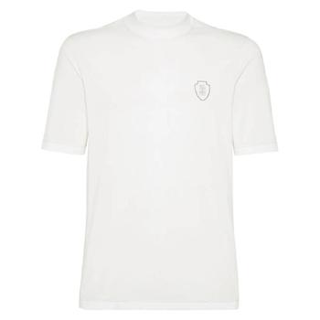 26 SS 브루넬로 쿠치넬리 로고 아플리케 티셔츠 MW8641310FC159 TP442563409